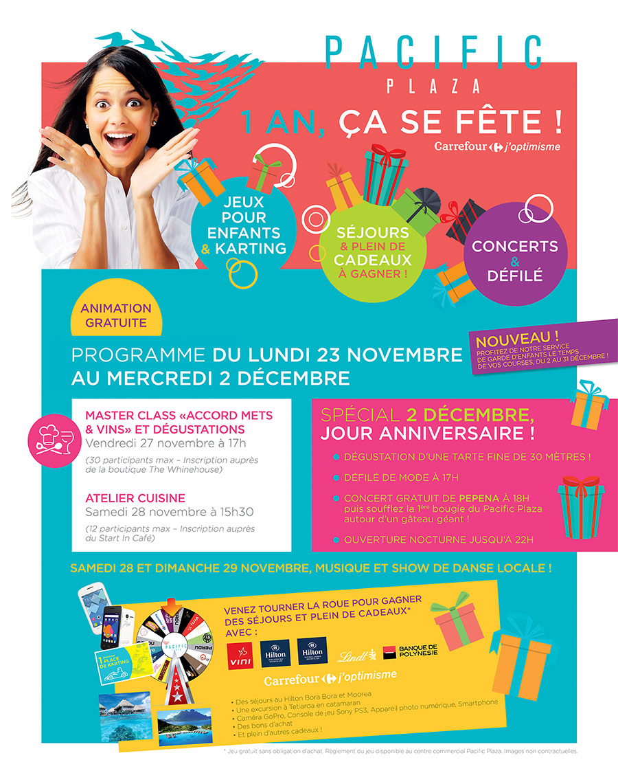 Pacific Plaza troisieme programme de la semiane