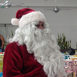 Pere Noël au Pacific Plaza