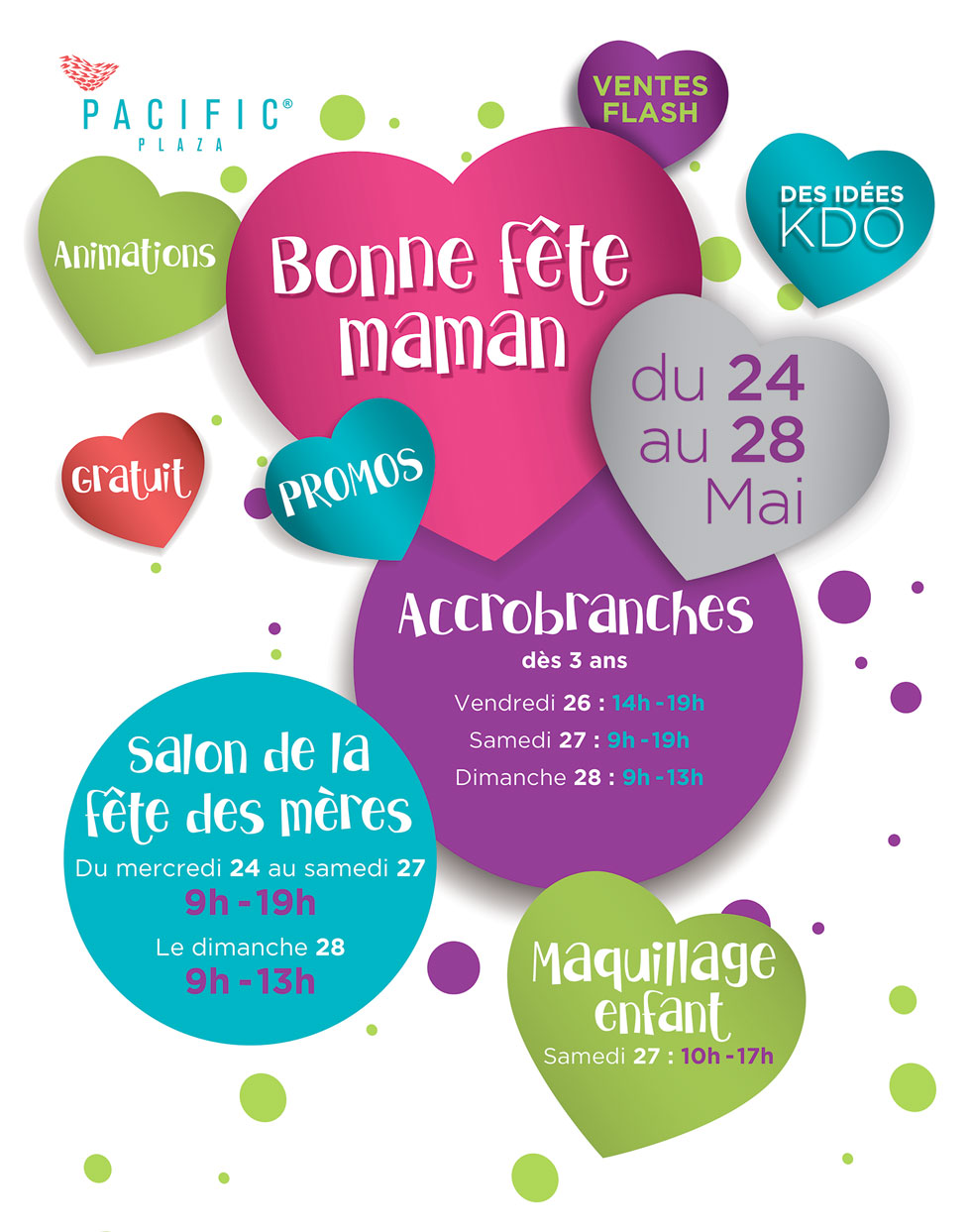 Fête des mamans au Pacific Plaza