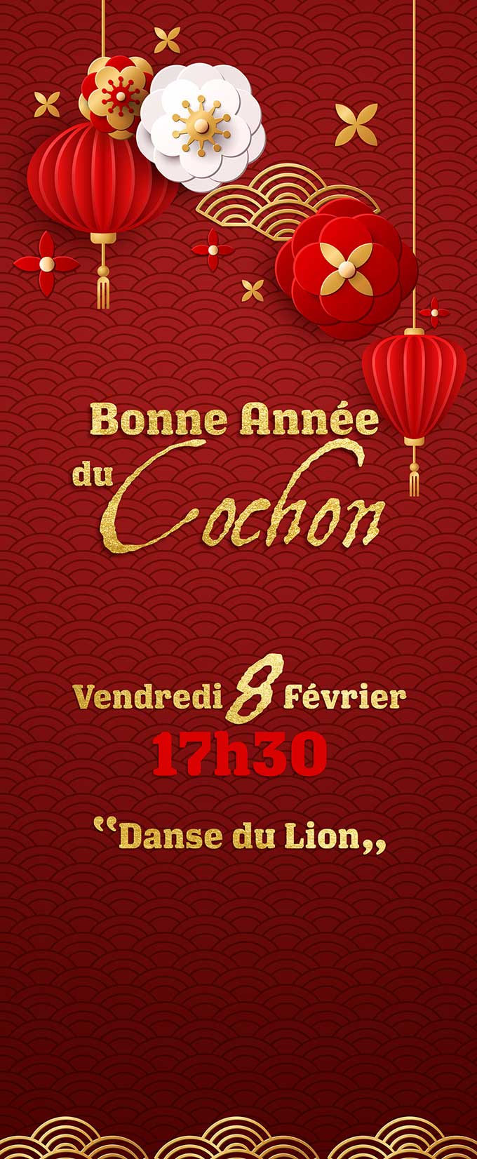 Bonne année du Cochon